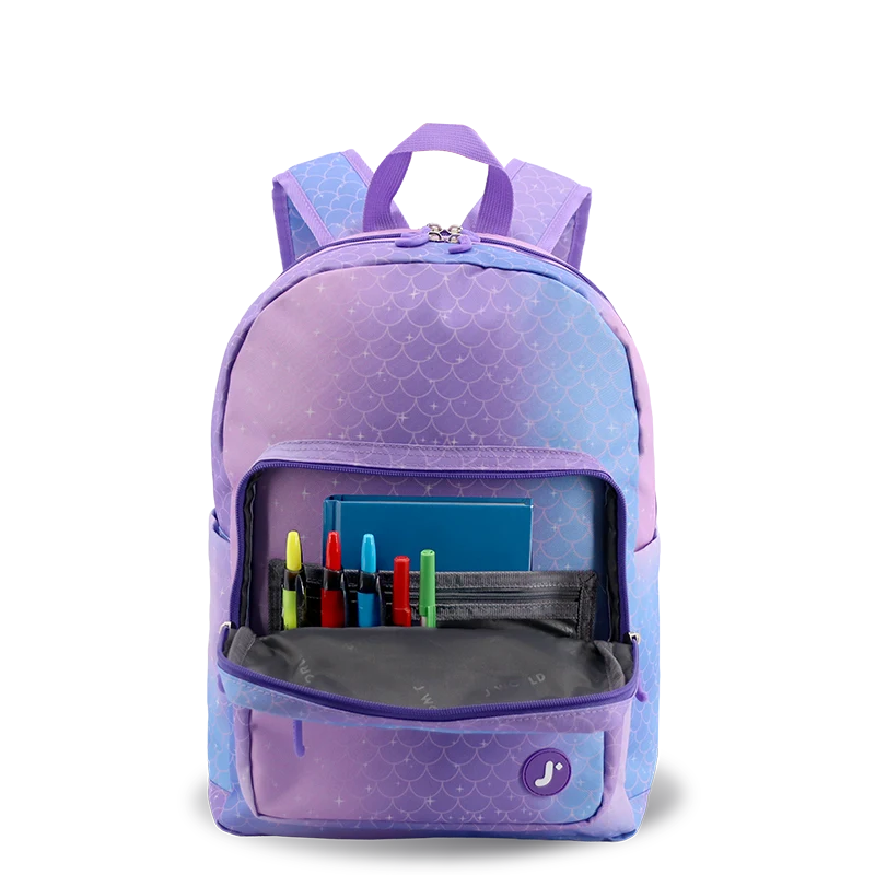 Zenpack Jr. Laptop Backpack in Purple Mermaid - JWorldstore