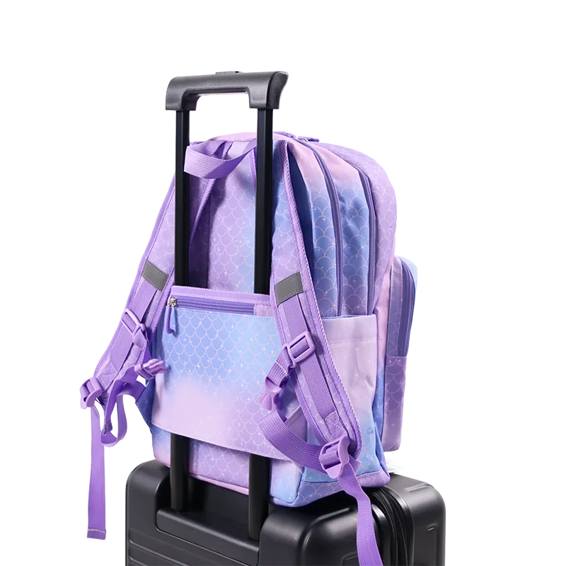 Zenpack Jr. Laptop Backpack in Purple Mermaid - JWorldstore