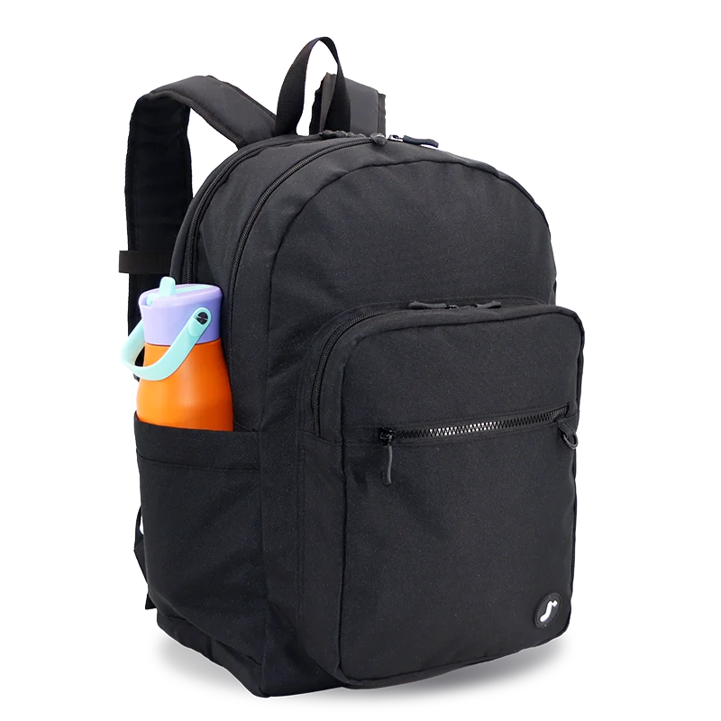 Zenpack Laptop Backpack in Black - JWorldstore