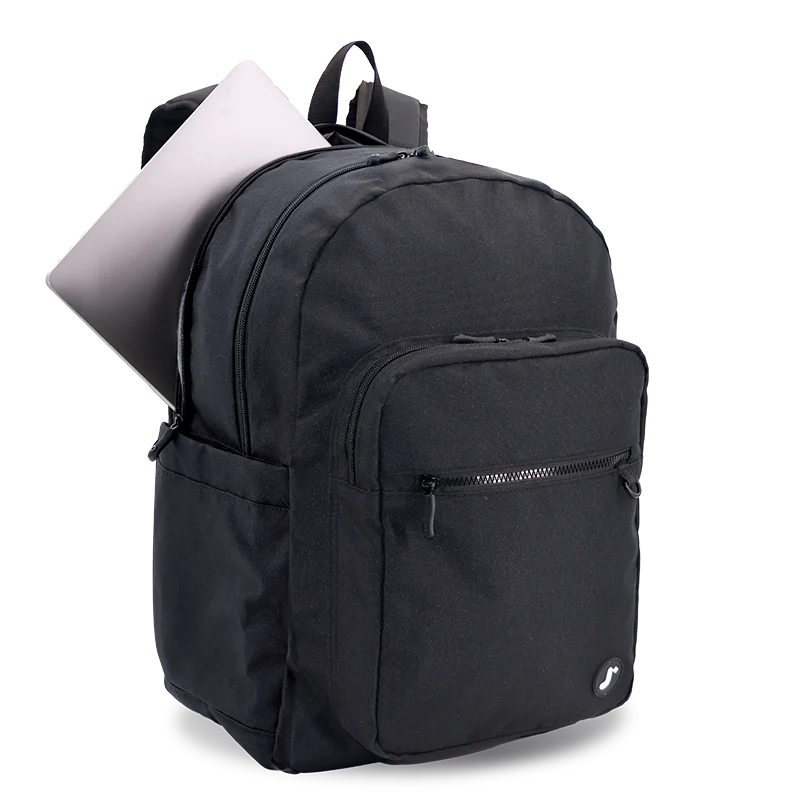 Zenpack Laptop Backpack in Black - JWorldstore