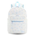 Zenpack Laptop Backpack in Blue Bows - JWorldstore