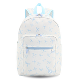 Zenpack Laptop Backpack in Blue Bows - JWorldstore