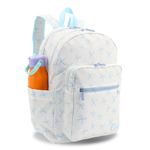Zenpack Laptop Backpack in Blue Bows - JWorldstore