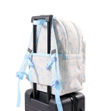 Zenpack Laptop Backpack in Blue Bows - JWorldstore