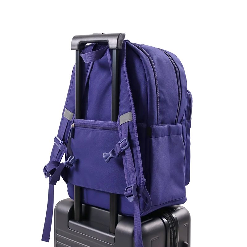 Zenpack Laptop Backpack in Navy - JWorldstore