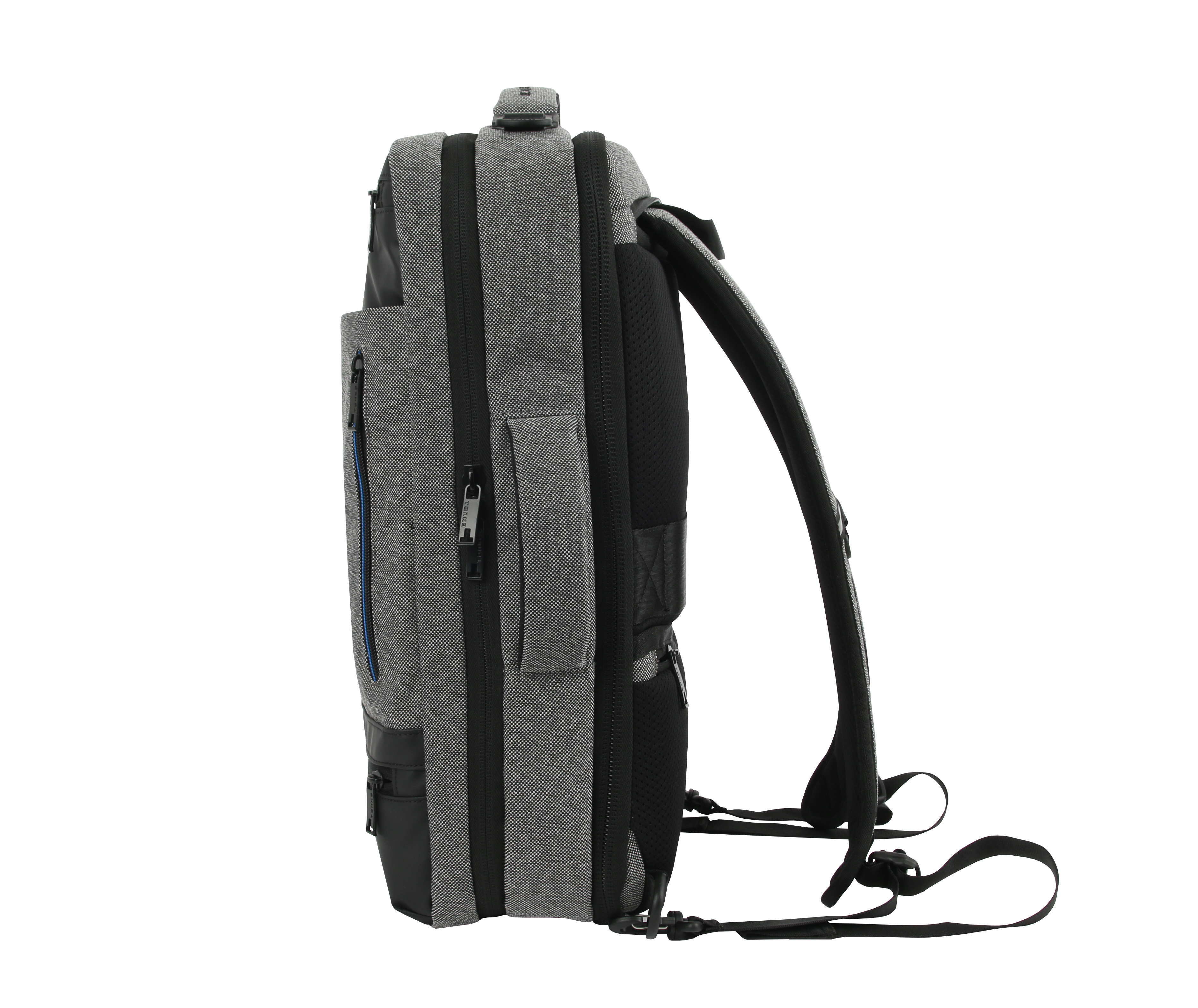 Duke TSA-Friendly Travel & Business Laptop Backpack in Grey - JWorldstore