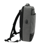 Duke TSA-Friendly Travel & Business Laptop Backpack in Grey - JWorldstore