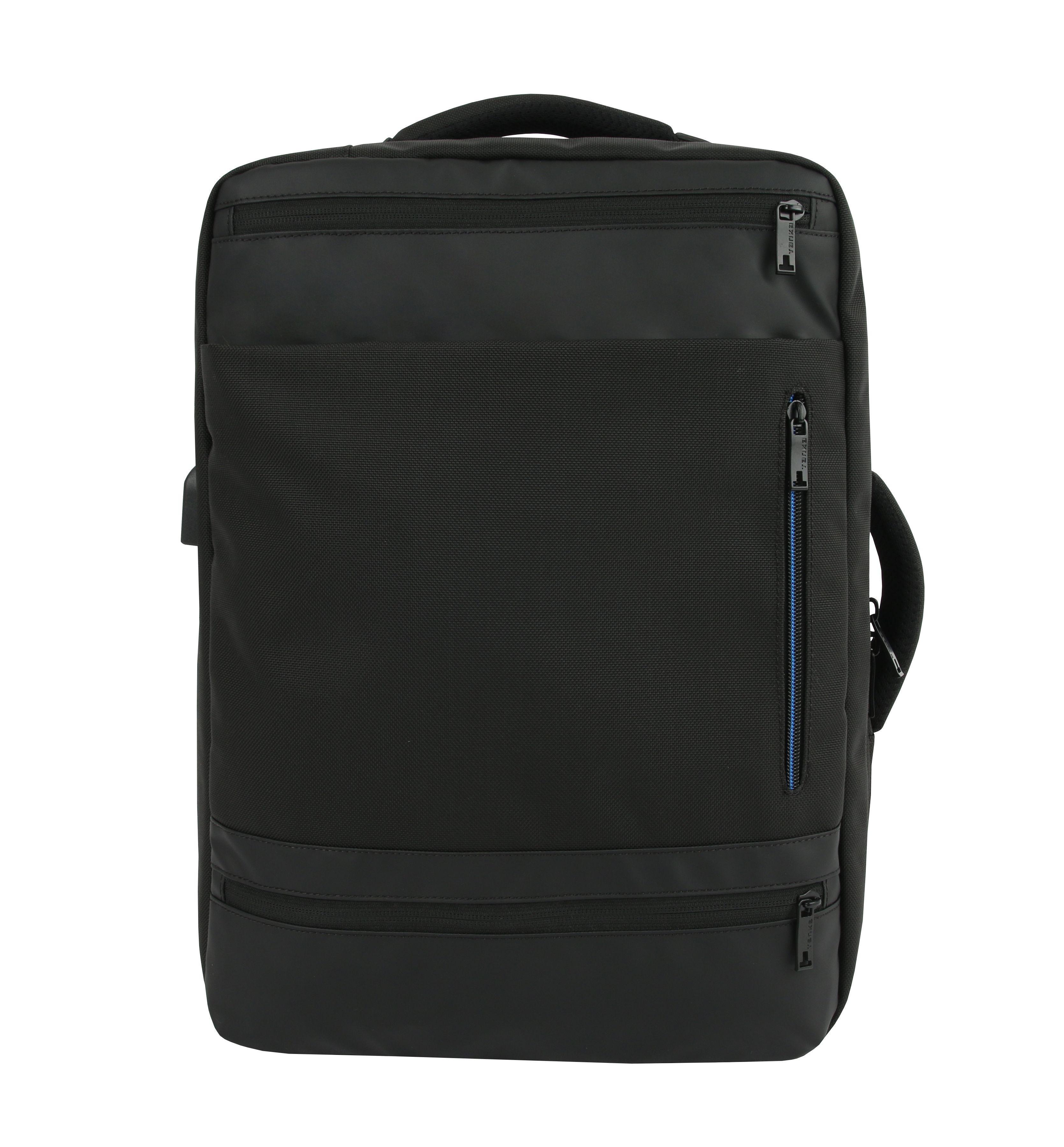 Duke TSA-Friendly Travel & Business Laptop Backpack in Black - JWorldstore