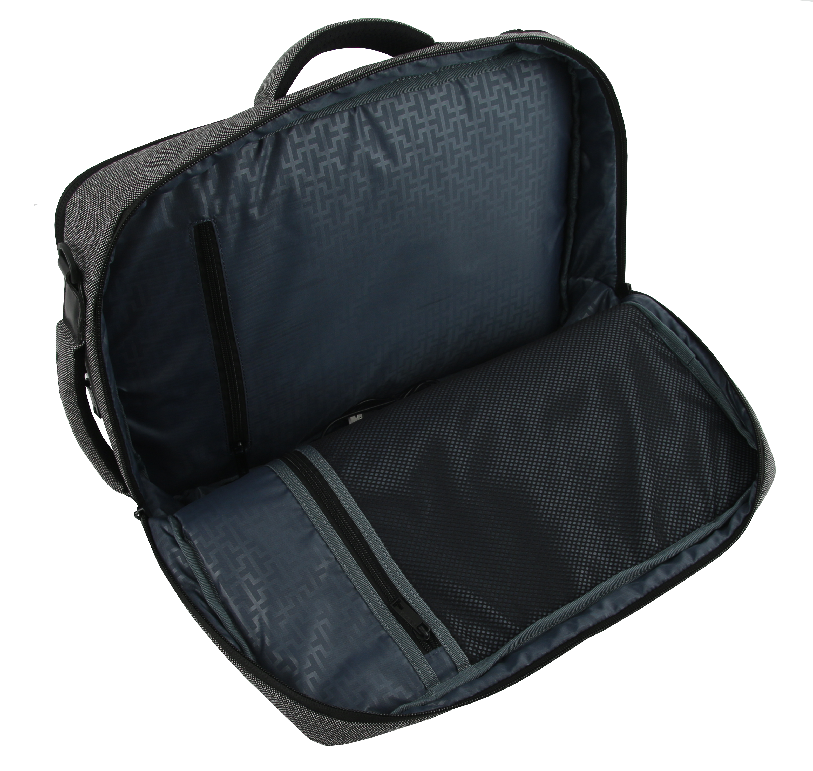 Duke TSA-Friendly Travel & Business Laptop Backpack in Grey - JWorldstore