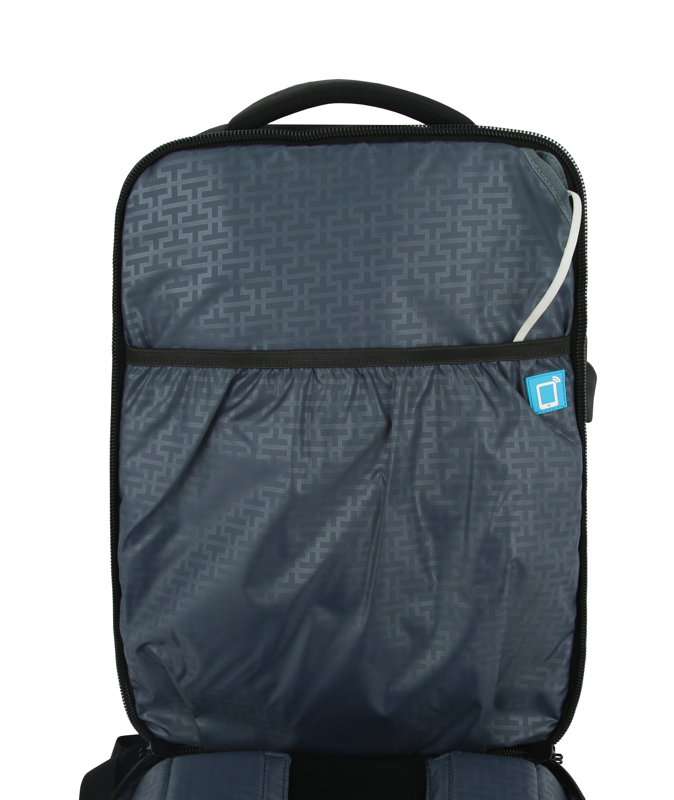 Martin Business Laptop Backpack in Grey - JWorldstore