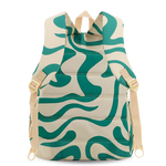 Oz Daypack Backpack in Green Swirl - JWorldstore