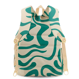 Oz Daypack Backpack in Green Swirl - JWorldstore