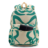 Oz Daypack Backpack in Green Swirl - JWorldstore