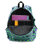 Oz Daypack Backpack in Pixel Checkers - JWorldstore