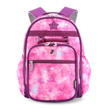Duet Kids Backpack & Detachable Lunch Box Set in Purple Galaxy - JWorldstore