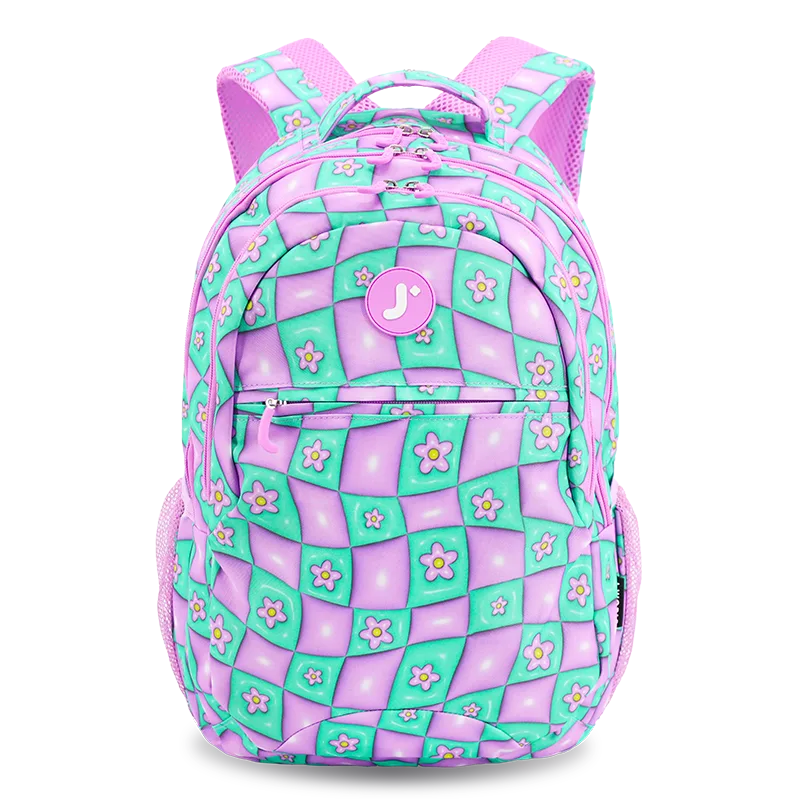 Cornelia Laptop Backpack in Puffy Flower - JWorldstore