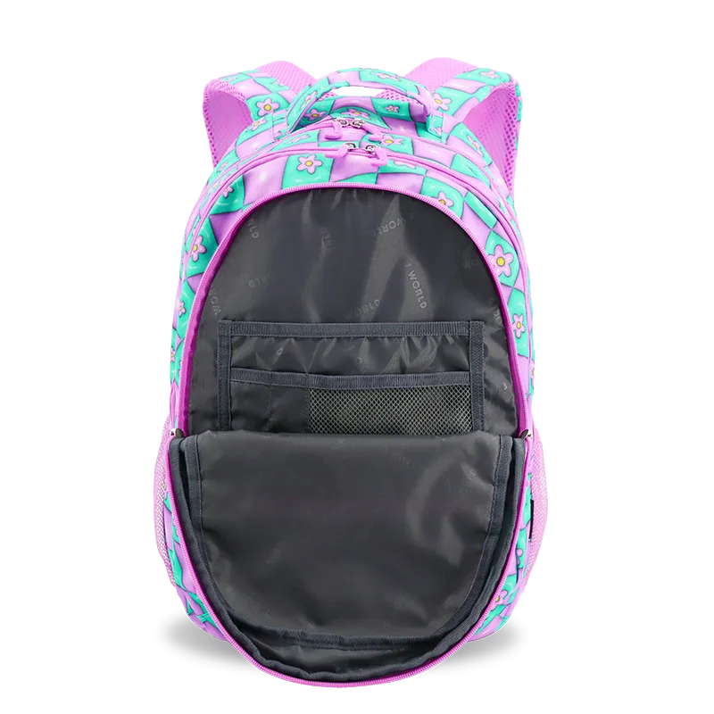 Cornelia Laptop Backpack in Puffy Flower - JWorldstore