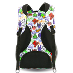 Cornelia Laptop Backpack in Street Art - JWorldstore