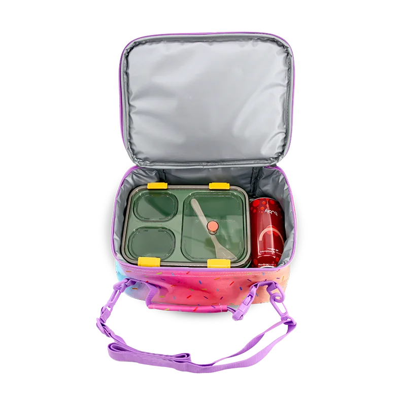 Cody Lunch Bag With Shoulder Strap in Confetti - JWorldstore