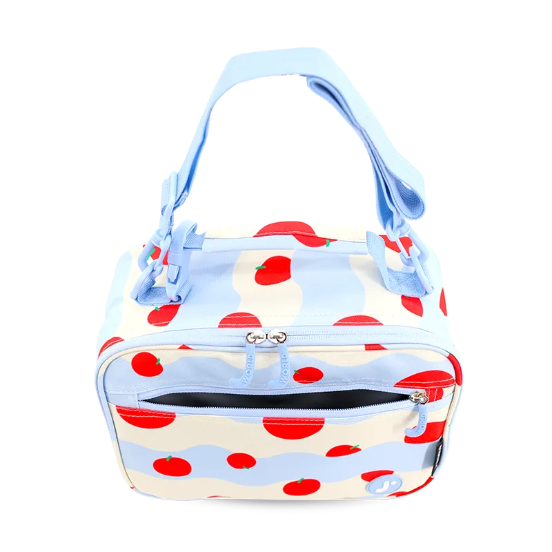 Cody Lunch Bag With Shoulder Strap in Floating Apple - JWorldstore