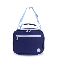 Cody Lunch Bag With Shoulder Strap in Navy - JWorldstore