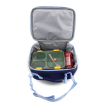 Cody Lunch Bag With Shoulder Strap in Navy - JWorldstore