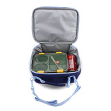 Cody Lunch Bag With Shoulder Strap in Navy - JWorldstore