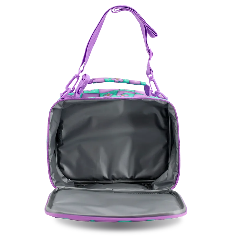 Cody Lunch Bag With Shoulder Strap in Puffy Flower - JWorldstore