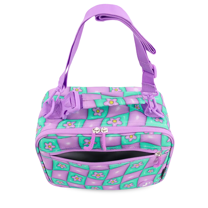 Cody Lunch Bag With Shoulder Strap in Puffy Flower - JWorldstore