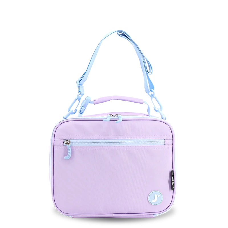 Cody Lunch Bag With Shoulder Strap in Purple - JWorldstore