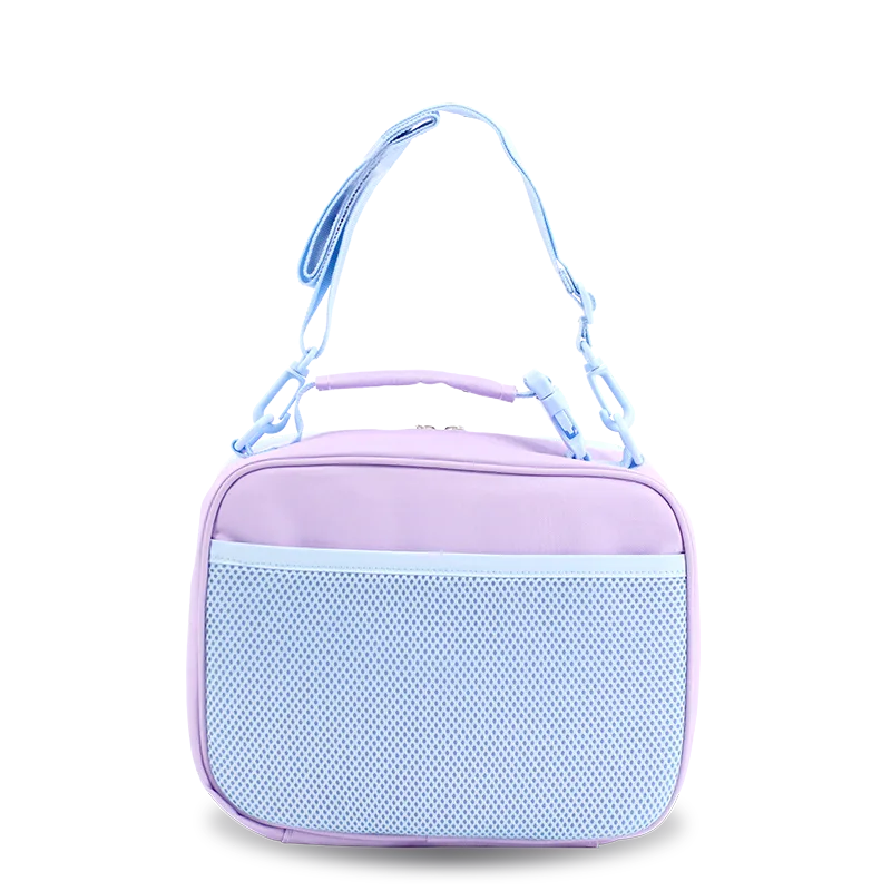 Cody Lunch Bag With Shoulder Strap in Purple - JWorldstore