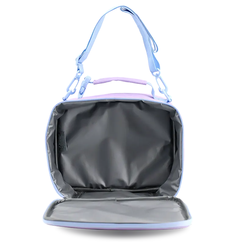 Cody Lunch Bag With Shoulder Strap in Purple - JWorldstore
