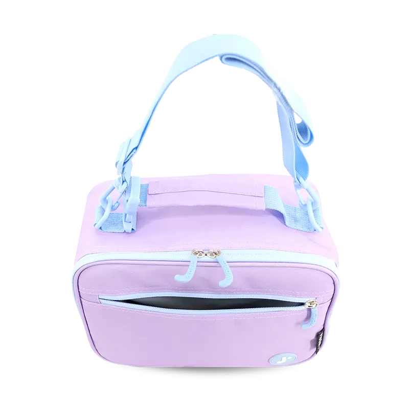 Cody Lunch Bag With Shoulder Strap in Purple - JWorldstore