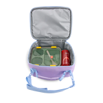 Cody Lunch Bag With Shoulder Strap in Purple - JWorldstore