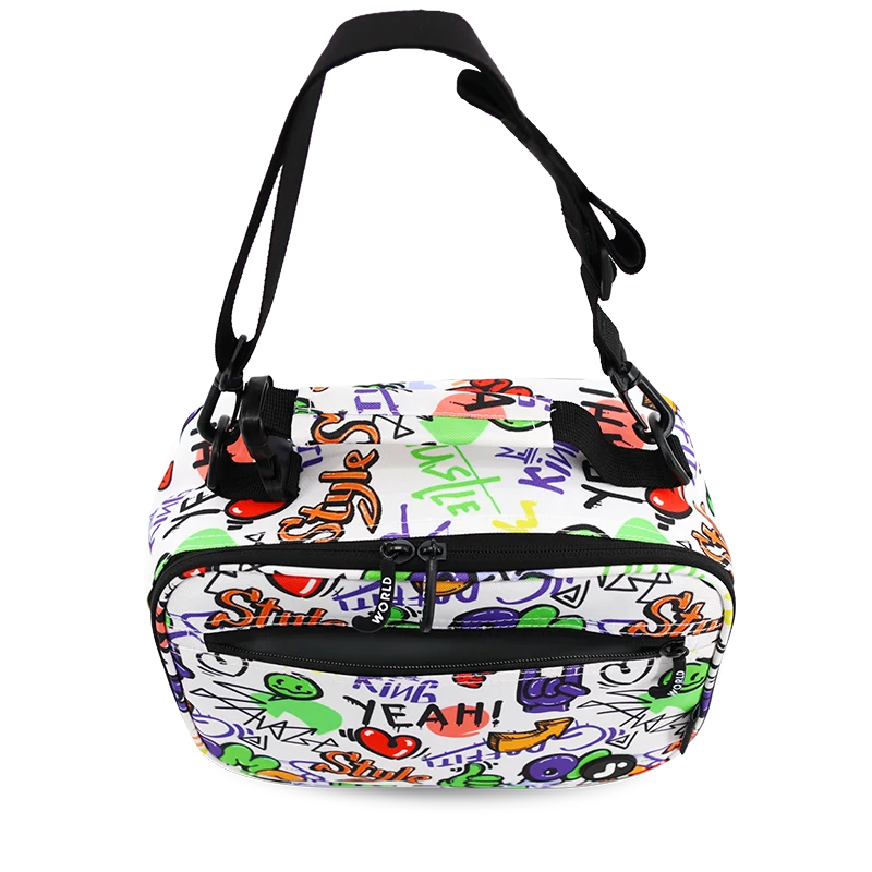 Cody Lunch Bag With Shoulder Strap in Street Art - JWorldstore
