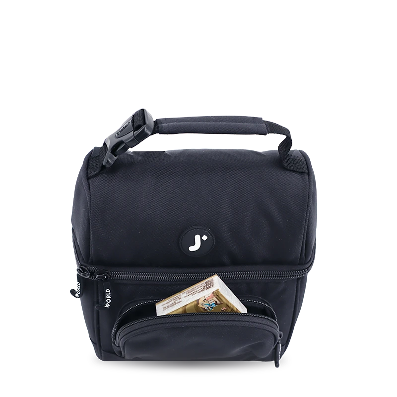 Corey Lunch Bag in Black - JWorldstore