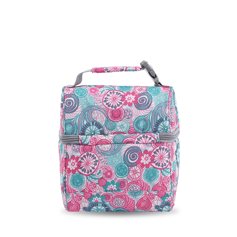 Corey Lunch Bag in Blue Raspberry - JWorldstore