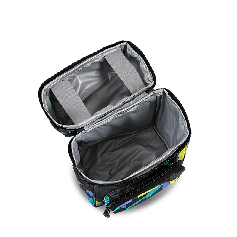 Corey Lunch Bag in Cubes - JWorldstore