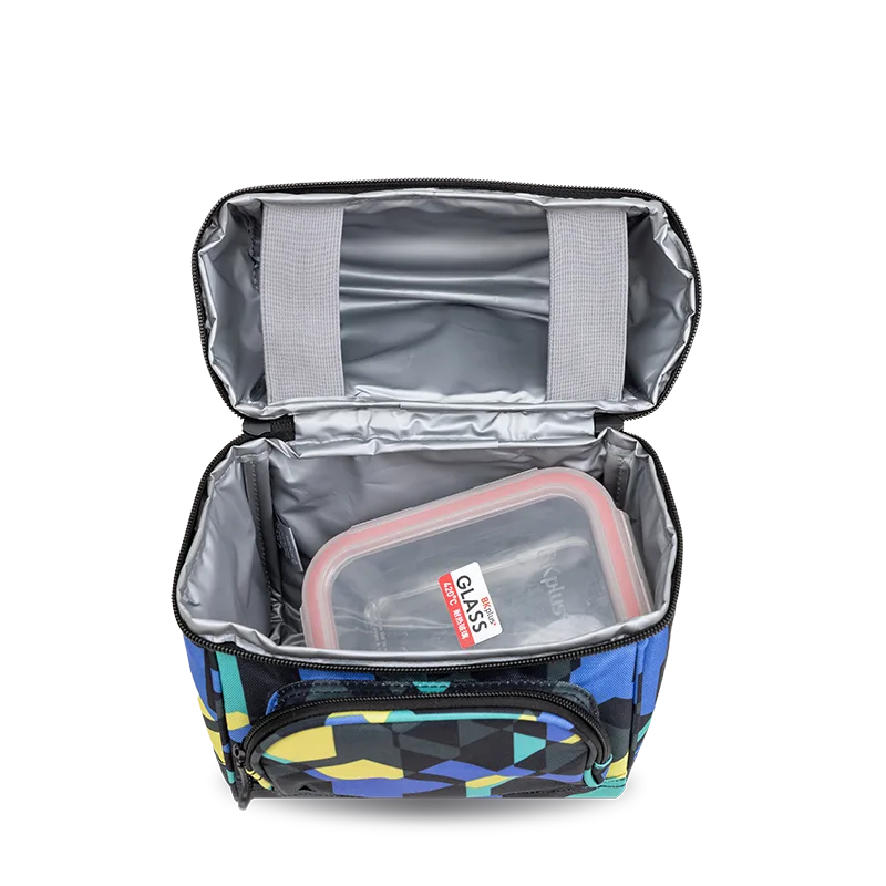 Corey Lunch Bag in Cubes - JWorldstore