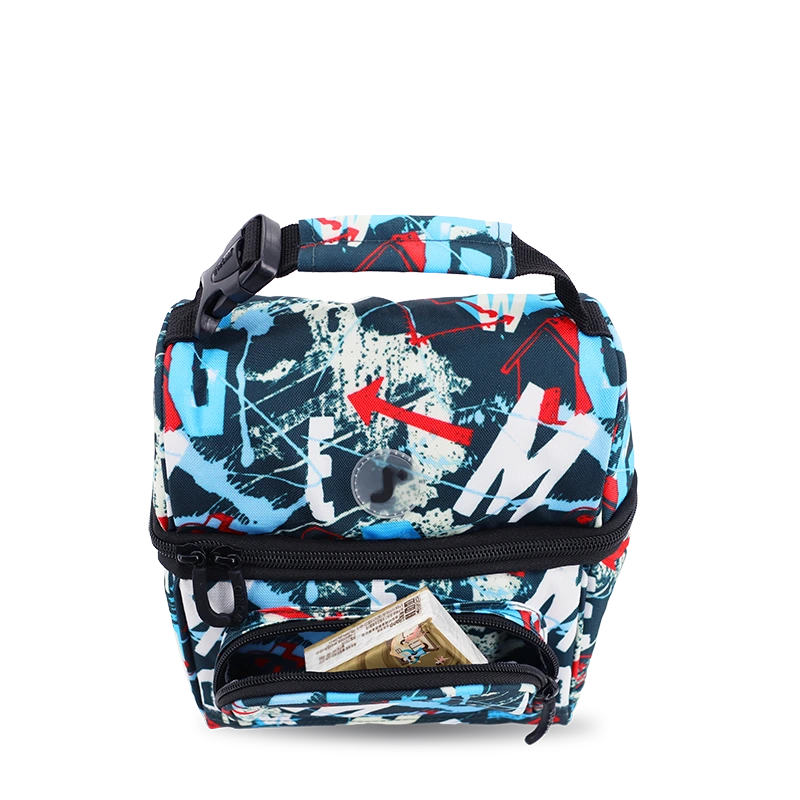 Corey Lunch Bag in Graffiti - JWorldstore