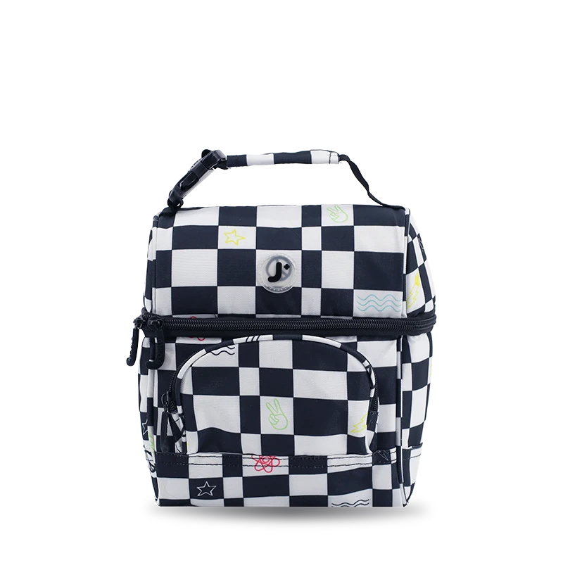 Corey Lunch Bag in Icon Checkers - JWorldstore