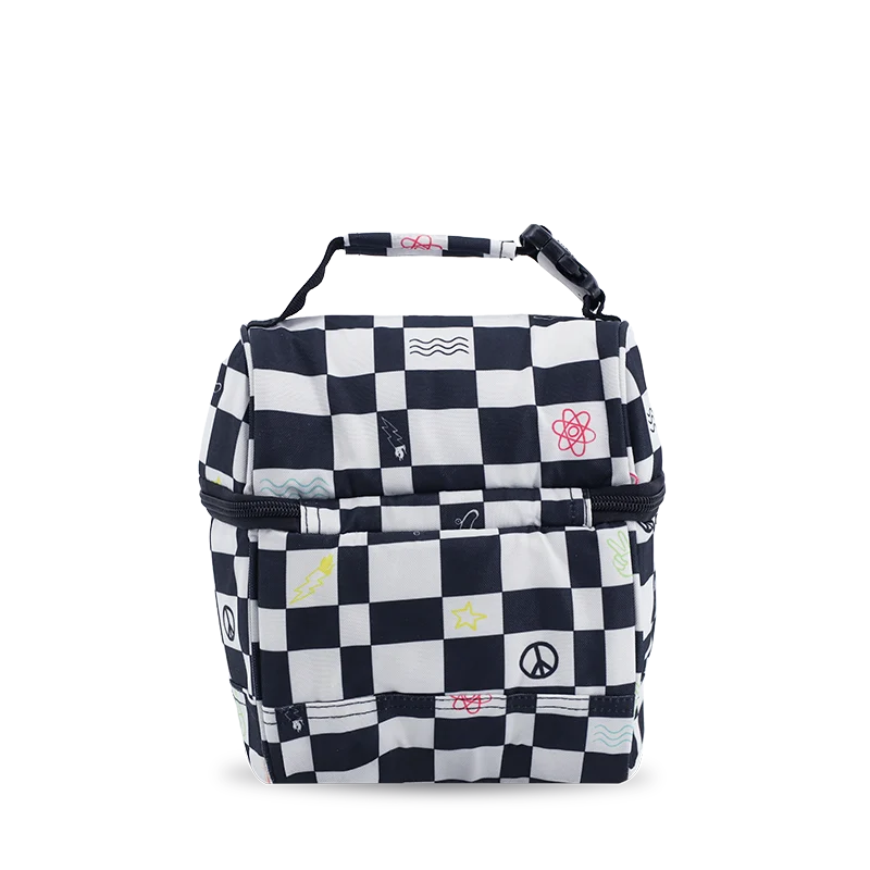 Corey Lunch Bag in Icon Checkers - JWorldstore