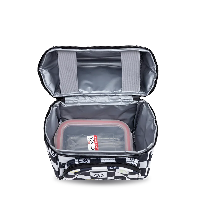 Corey Lunch Bag in Icon Checkers - JWorldstore