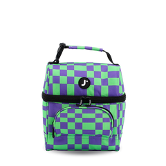 Corey Lunch Bag in Pixel Checkers - JWorldstore