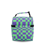 Corey Lunch Bag in Pixel Checkers - JWorldstore