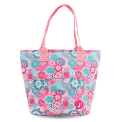 Lola Insulated Lunch Tote Bag in Blue Raspberry - JWorldstore