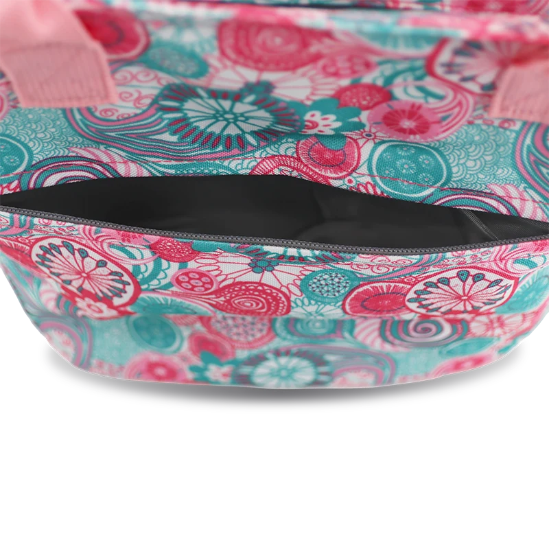 Lola Insulated Lunch Tote Bag in Blue Raspberry - JWorldstore