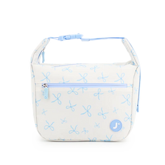 Lane Insulated Lunch Bag in Blue Bows - JWorldstore