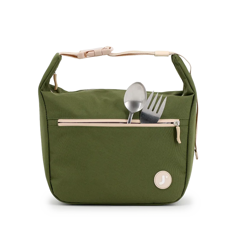 Lane Insulated Lunch Bag in Olive Green - JWorldstore