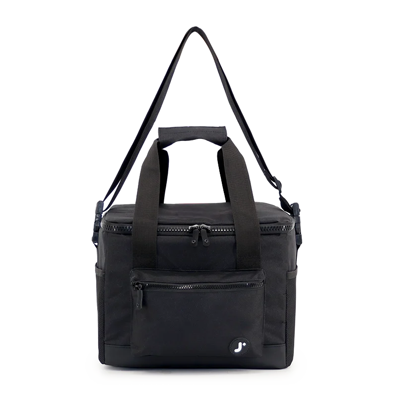 Adventure Large Insulated Cooler Bag in Black - JWorldstore